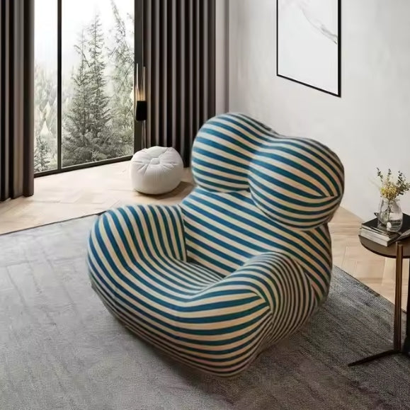 Fauteuil Relax Design Stripes - Confort Moderne et Originalité